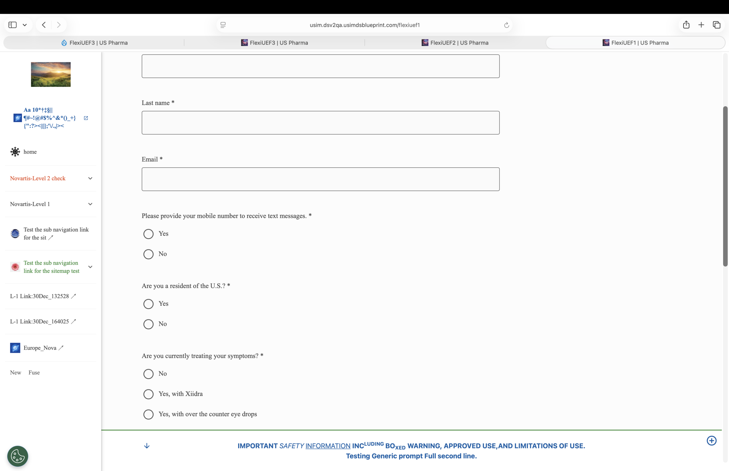 None of the above, but I am interested in receiving information about FABHALTA and C3G